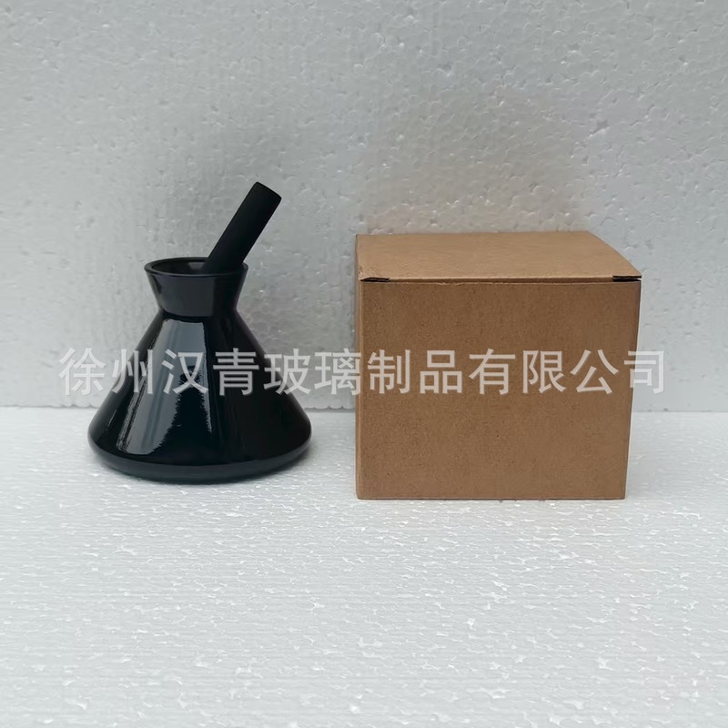 现货批发喇叭口香薰瓶无火藤条扩香瓶玻璃香氛瓶酒店民宿装饰摆件|undefined
