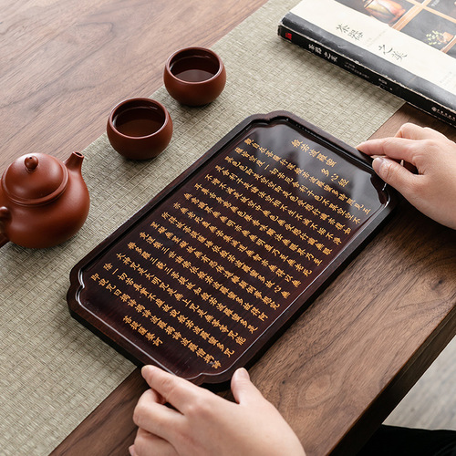 Handmade Bamboo Dry Plate, Wooden Small Tea Plate, Office Original Wood Seat, Cup Tray, Japanese Kung Fu Tea Set, Tea Pot Stand