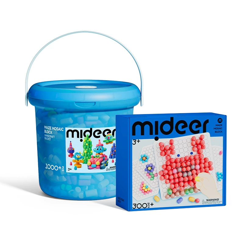 Children's stickers, smart toy, DIY, corn kernels, early education