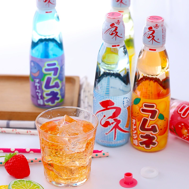 Газированная напиток HATA Bozi Ramune 200 мл ×30, японский импорт, assorted flavors
