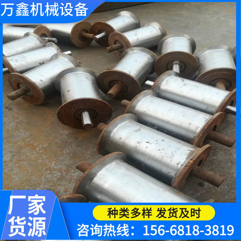 200*300矿用地滚铸钢地滚 球墨矿用地辊 聚氨酯复合地滚轮厂家