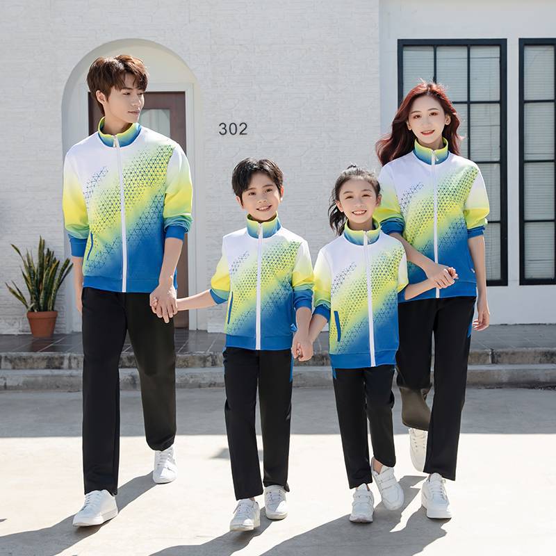 Primavera y otoño, niños y niñas, dos piezas, uniformes nacionales, trajes deportivos, uniformes escolares, uniformes deportivos, equipos de ejercicio, uniformes deportivos image 3