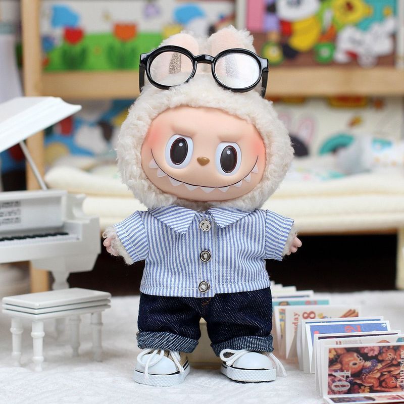 新しい爆発バブルマトラ布人形服マカロン labubu 夏ビニールトレンディな服セット卸売|undefined