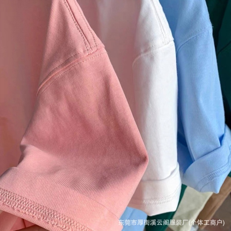 2元の女性用地摊売り場卸売夏の新しい半袖Tシャツ女性用ボトムシャツ斤単位で安い服|undefined