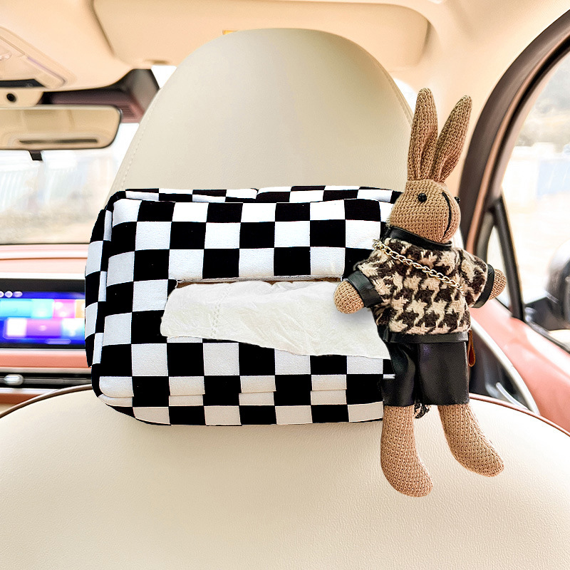 [Productos de punta] Bolsa de papel de dibujo para coche, caja de reposabrazos para mujer, bolsa de papel, caja de dibujo para coche colgante, decoración de caja de dibujo para coche image 49