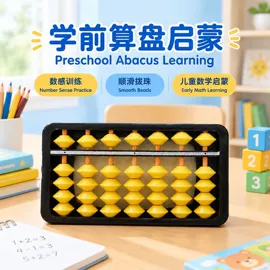 算盘;板擦;白板磁粒