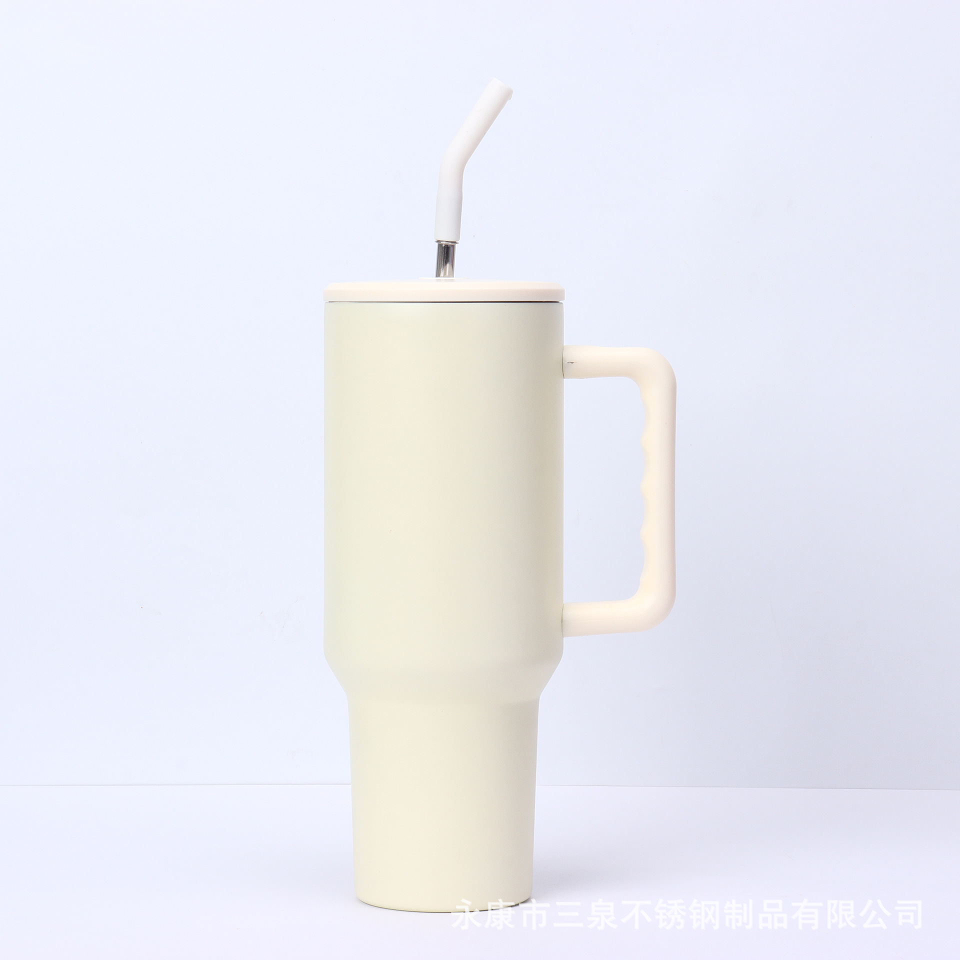 Amazon nuevo 40oz mango helado ventosa 304 taza de coche aislamiento cerveza fría cola taza de agua del coche