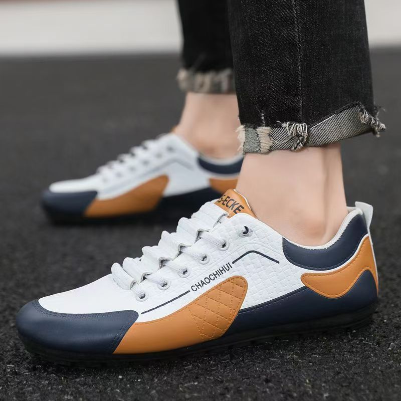 Zapatos de hombre de cuatro estaciones nuevos zapatos casuales de moda simple para hombres, moda juvenil con zapatillas deportivas al aire libre ligeras y transpirables image 4