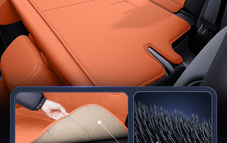 Suitable for Galaxy M7, full-coverage trunk mat, foot mat, decorative leather protective pad, accessories and supplies