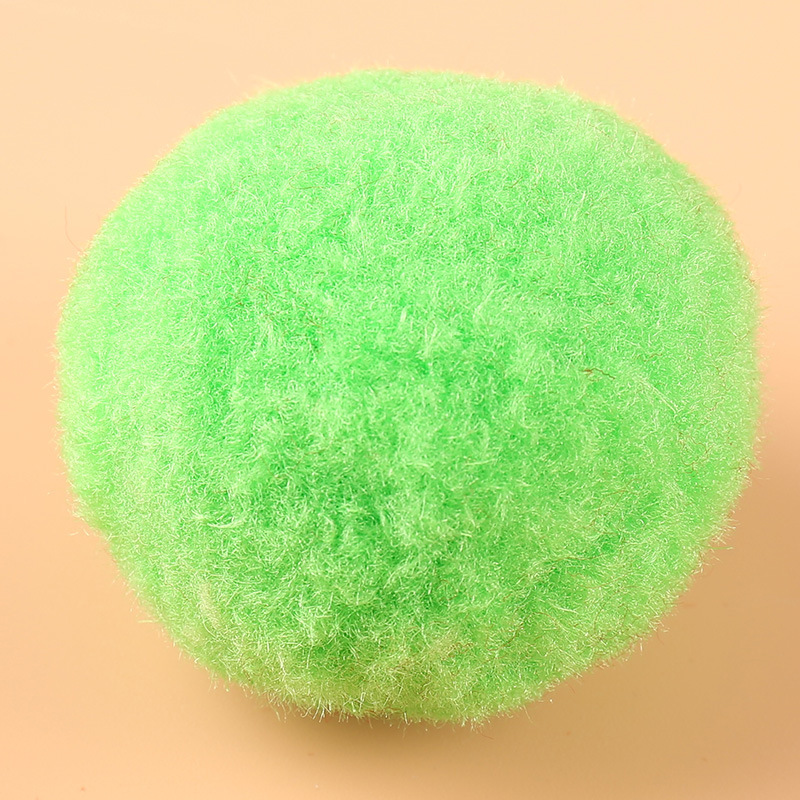 녹색 * 붉은 양모 4cm