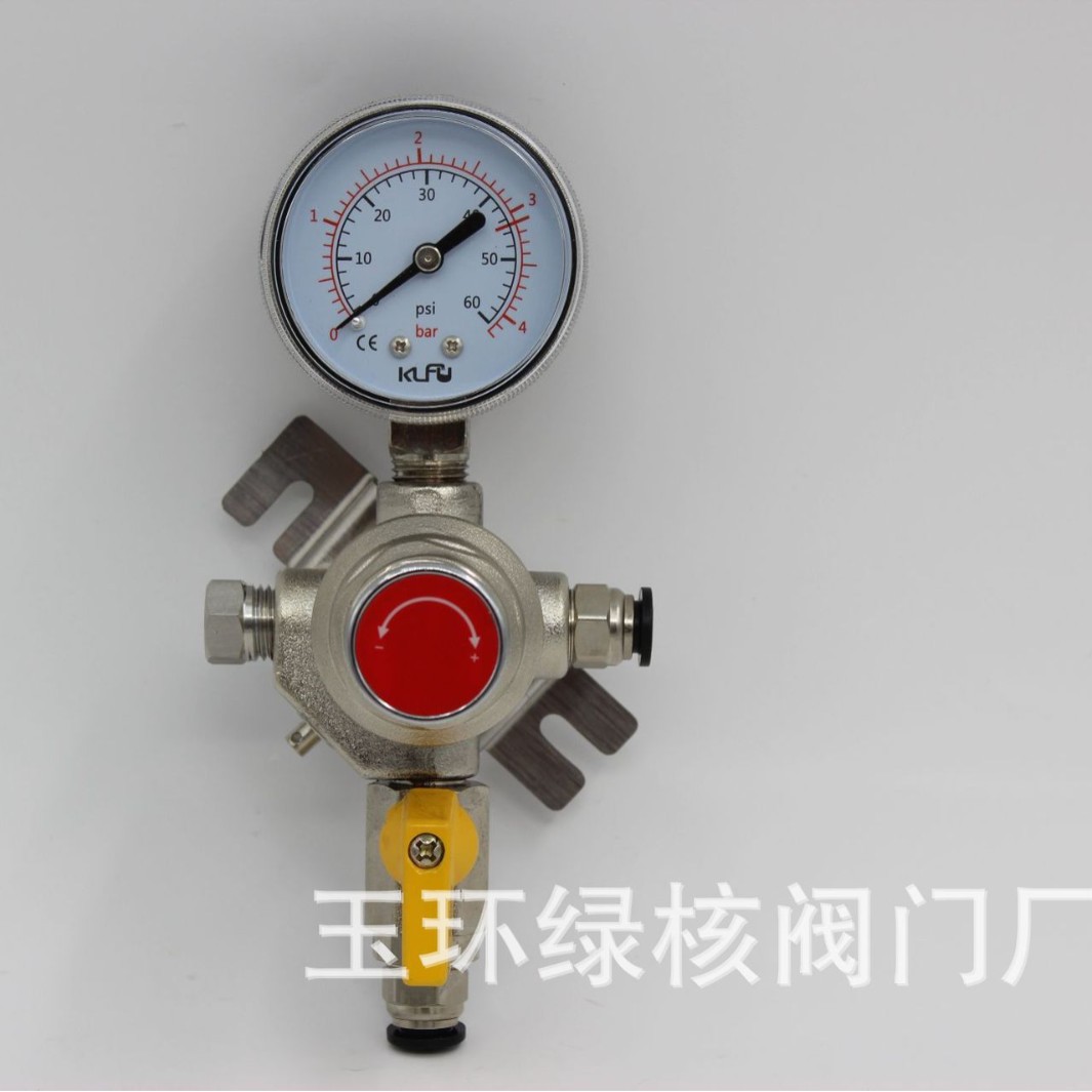 卡罗福酒吧减压阀二级减压阀快插型减压器高精度阀门现货直供