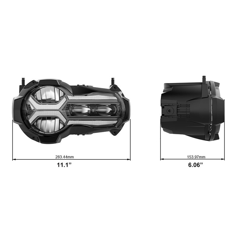 Suitable for BMW motorcycle modified headlights BMW R1200 R1200GS 2014-2019 LED headlights