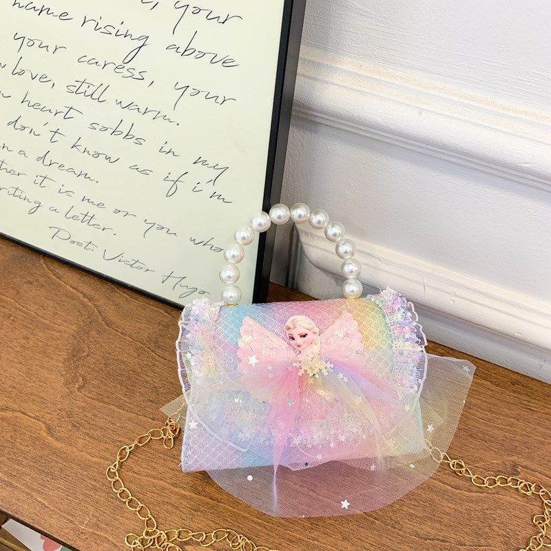 Rainbow Pony lindo bolso de niña 2025 nuevo bebé sale con un bolso diagonal de dibujos animados Aisha bag