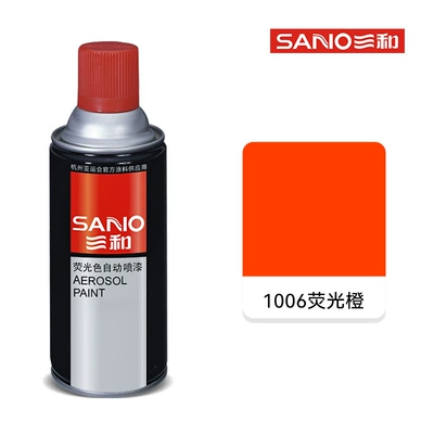 Sanhe Self-Spray Fluorescent Color Automatic: Avtomobil boyası - sanhe-1006fluorescent-orange-350ml203g-spray-paint