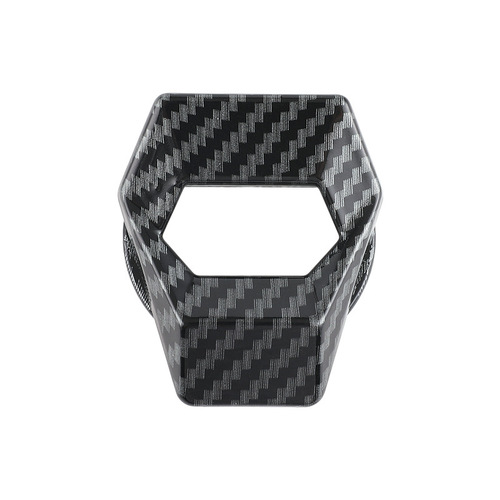 Car one-button start cover ignition switch protective cover car interior one-button start protection anti-scratch decorative cover