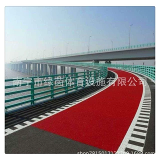 公园防滑步道 公园防滑地坪 广西材料商本地施工包工包料上门保修