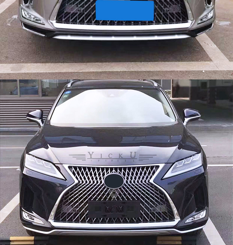 Suitable for 20-22 Lexus Rx Modified Sports Kit Grille Adhesive Rear Lip Full Set Small Surround