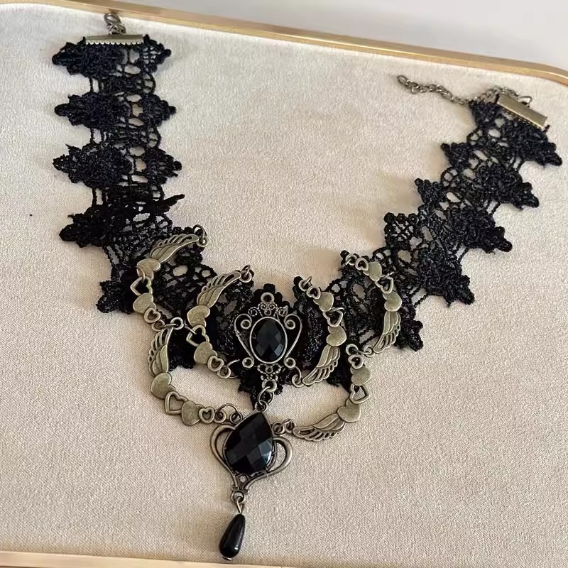 A2969 레이스 목걸이 H