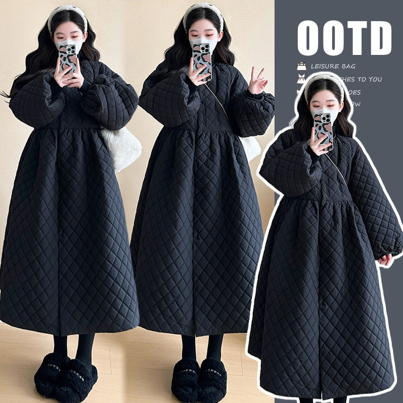 实拍秋冬新品韩版显瘦棉服外套