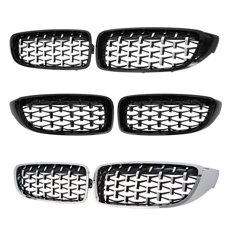 Suitable for Bmw 4 Series F 1.6kg Door Models 2013-2020 Modified Grille in Glossy Black