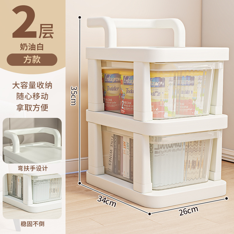 置物架可移动小推车卧室卫生间落地多层零食架厨房学生宿舍收纳架|undefined