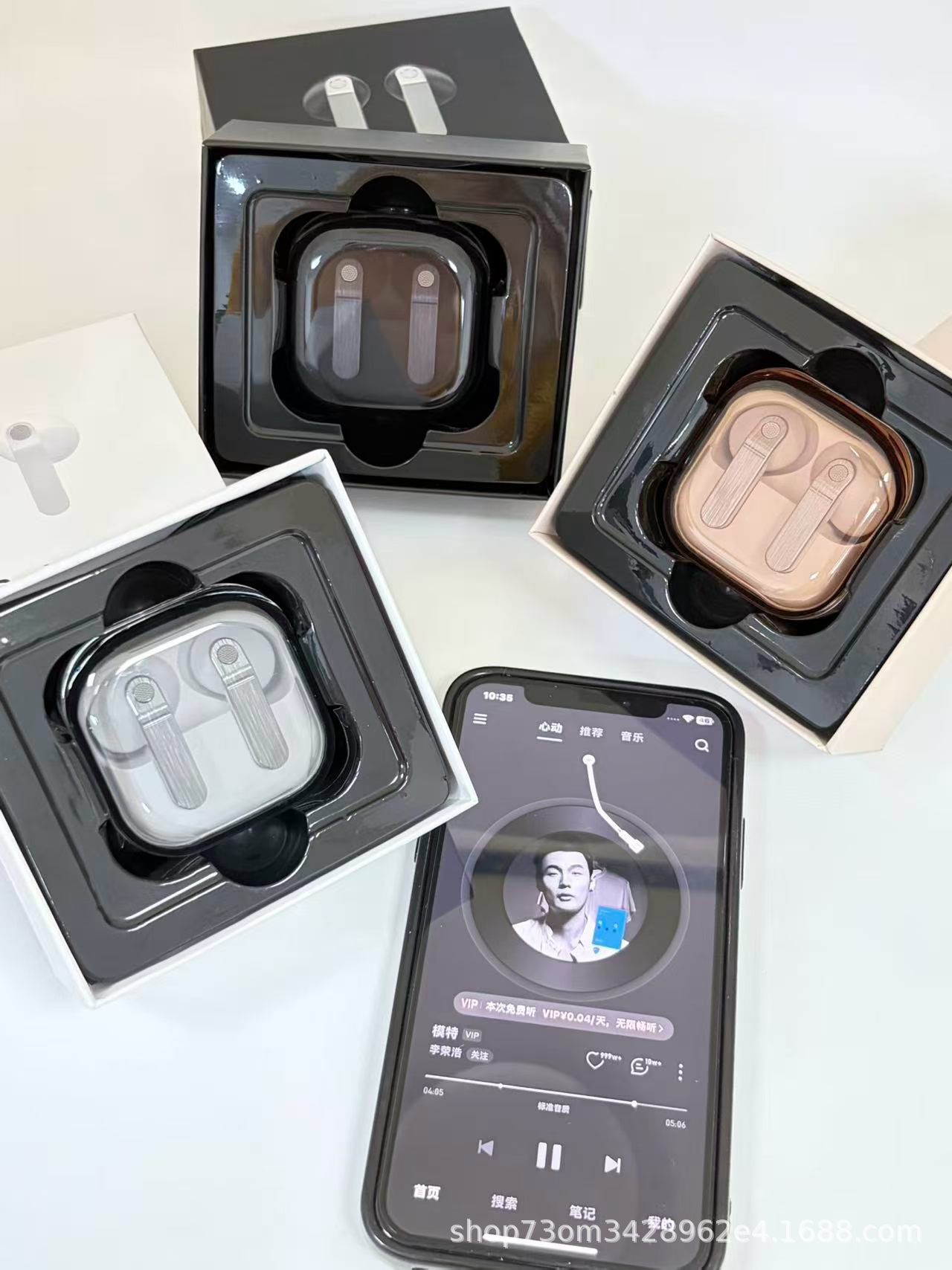 Bluetooth Earbuds 2026 New Model Buds4 Pro Long Battery Life Wireless Earbuds In-Ear TWS Export