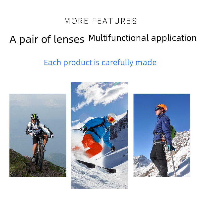 Suured silindrilised suusaprillid, topelt uduvastased prillid, suure vaateväljaga lumeprillid, mägironimisprillid, suusaprillid_voghion.com