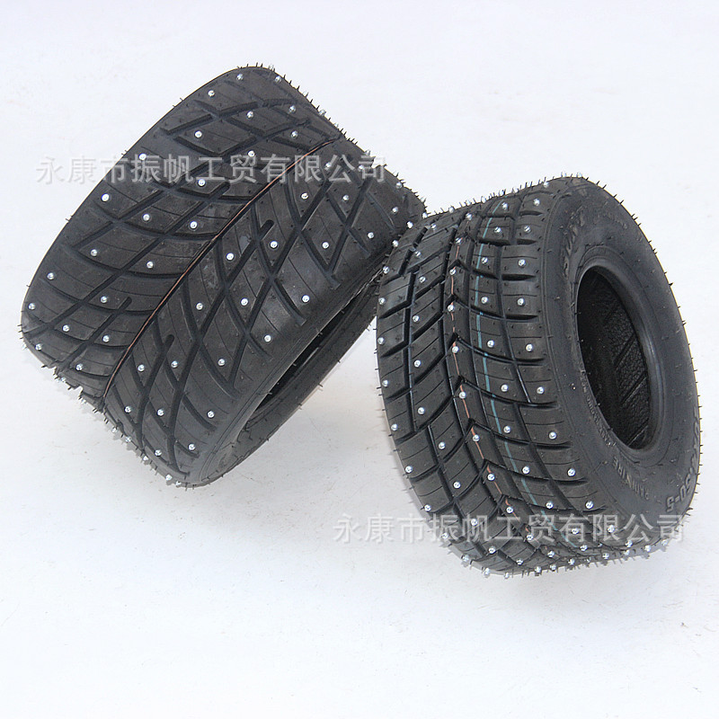 Competitive Go-Kart 10X4.50-5 11* 7.1-5inch Vacuum Spike Tires, Anti-Slip Snow and Ice Tires