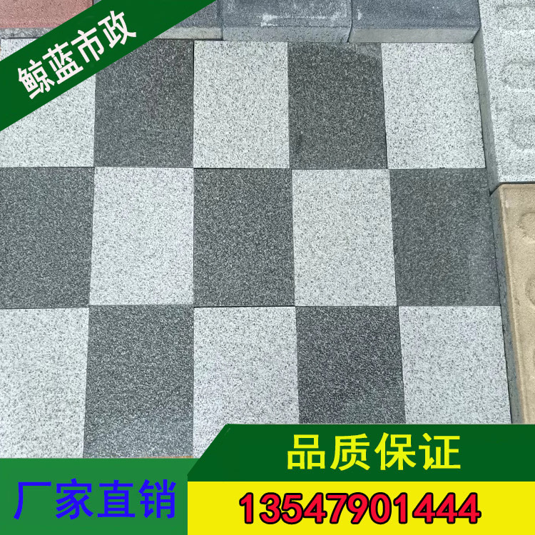 生态地铺石 人行道广场园林 混凝土pc透水砖 300*300