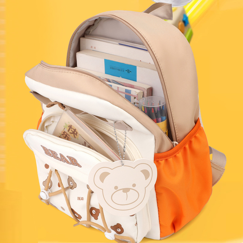 Mochila infantil de peces naturales Mochila infantil de 1 - 3 - 4 - 6 años de edad Mochila de viaje al aire libre