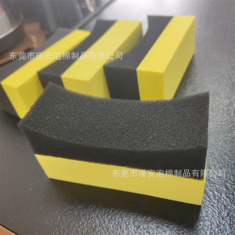 边角擦清除残缝隙蜡屑海绵多功能打蜡洗车养护清洁工具汽车专用品