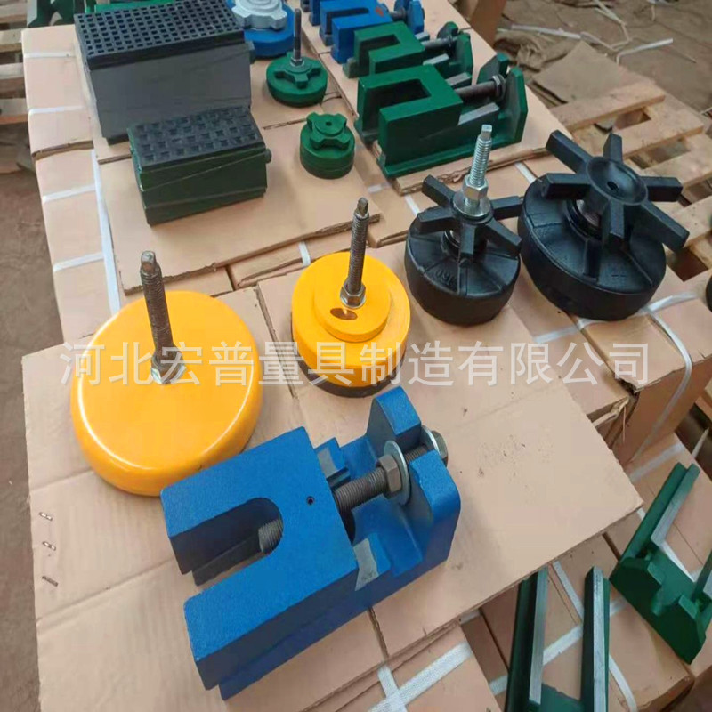 现货批发各种机床垫铁  圆型防震垫铁 数控调整垫铁 三层减震垫脚