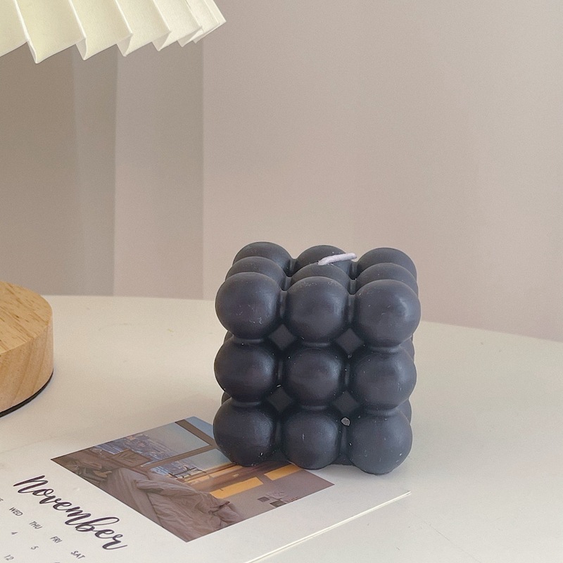 ins geometría gradiente cubo de balmón Rubik decoración de escritorio decoración interior perfumes duraderos props de fotografía