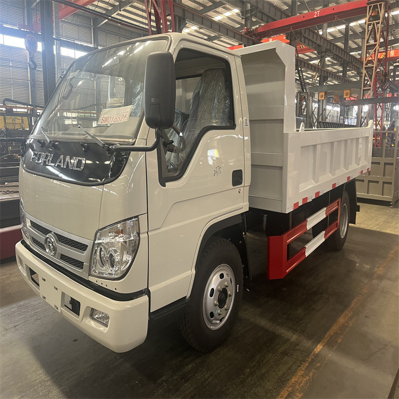 Foton Dump Truck 3 Tons of Earth-Moving Truck 5 Cubic Meters Dump Truck Isuzu Jiangling Engineering Vehicle Isuzu Truck