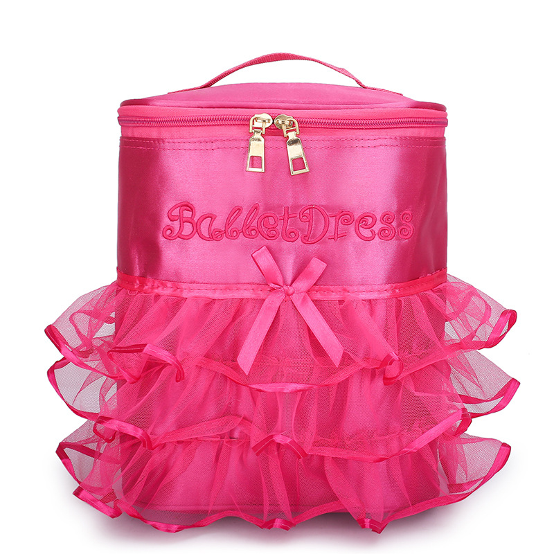 Bolsa de baile de hombro para niños bolsas de baile de almacenamiento ballet latino bolsas escolares niñas princesa bolsa de baile de alivio de carga impermeable