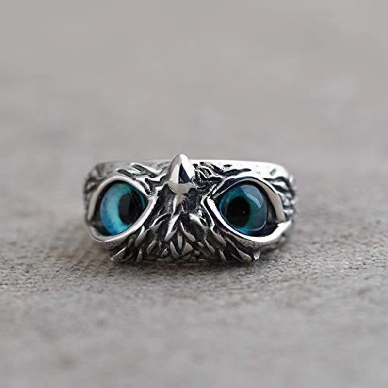 Casual Owl Alloy Wholesale Open Rings display picture 1