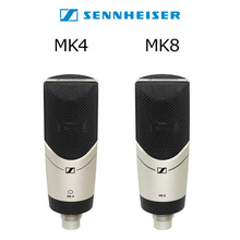 SENNHEISER/ MK4 MK8大震膜录音直播K歌电容麦克风国行