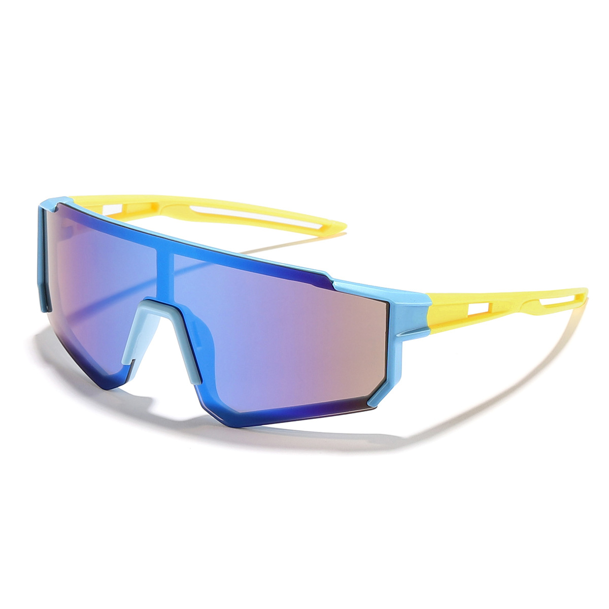 2024 nuevos niños al aire libre ciclismo a prueba de viento y gafas deportivas frescas para niños y niñas gafas de sol anti-ultravioleta de montura grande