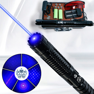 Blue long-range laser light outdoor rescue indicator refers to Xinghang sea laser flashlight high-power blue laser pen