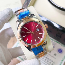 劳家光圈日志实心钢带石英表厂家批发跨境专供 xd109130