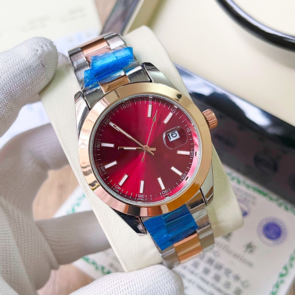 劳家光圈日志实心钢带石英表厂家批发跨境专供 xd109130