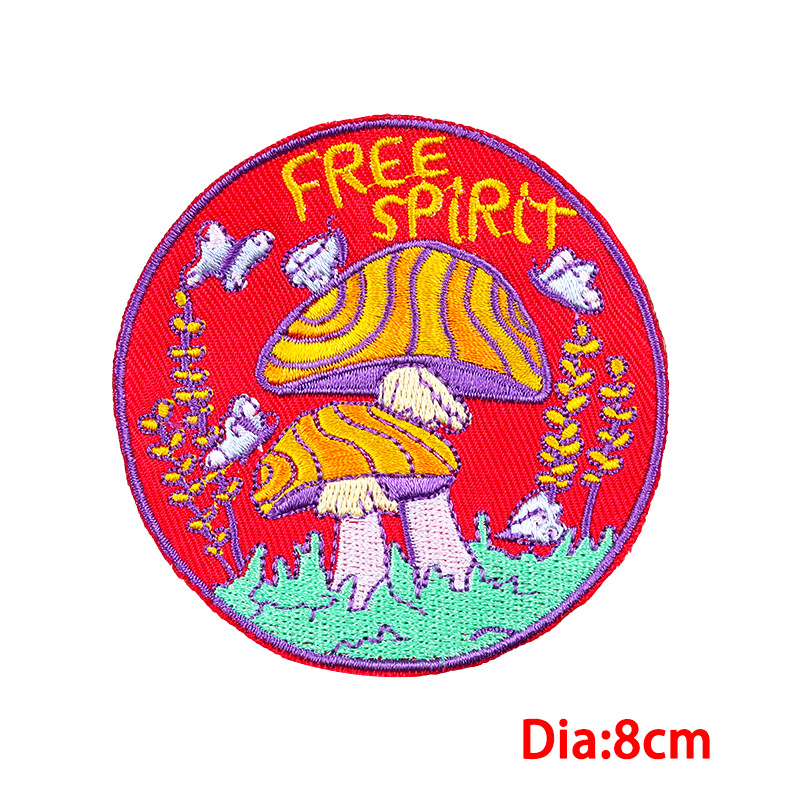 8g Weight Clothing Sticker Patches Classification 1 Piece Quantity Embroidery thread Material Landscape Pattern Vacation, Classic Style Style 1 Piece Vacation Classic Style Landscape Embroidery Thread Clothing Sticker Patches 3
