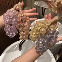 抖音爆款葡萄香皂洁面沐浴滋润精油手工皂迷你透明水晶葡萄串香皂