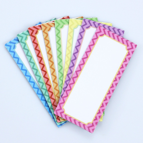 Wholesale magnetic name tags 8 colors erasable name tags customized display stickers cross-border magnetic refrigerator magnets