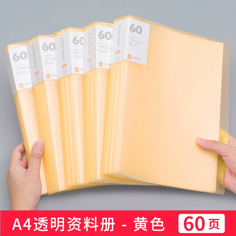5 A4 конфетно-цветных маленьких свежих вставочных папок информационные книги офисные школьные принадлежности информационные контрольные листы Frosted