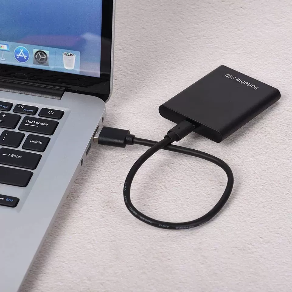 Переходящий граница SSD мобильный жесткий диск 1tb6TB2TB16TB большая емкость портативный ультратонкий скоростной мобильный телефон твердотельный диск