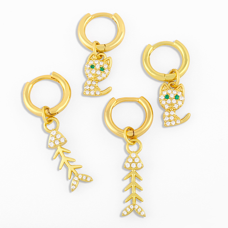 Korean Fashion Wild Earrings display picture 2