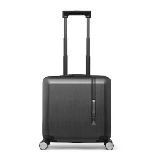 新秀丽（Samsonite）拉杆箱18英寸登机箱 黑色拉杆箱拉链黑色 TQ9