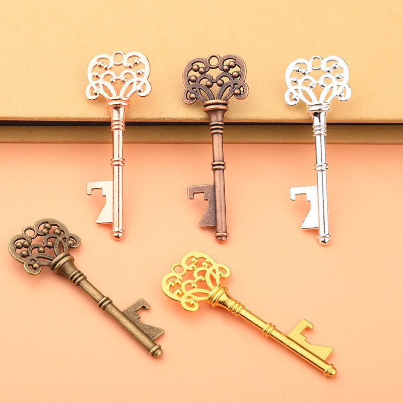 Regalos artesanales creativos Sacacorchos de llave retro Nuevo Amazon Venta caliente Suministros de boda Bautismo de boda