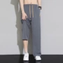 夏季宽松男款直筒休闲裤
